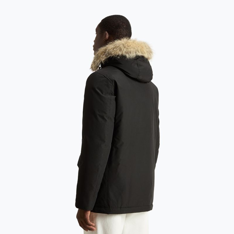 Куртка чоловіча Woolrich Arctic Detachable Fur Anorak black 3