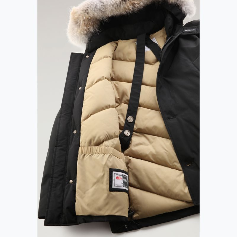 Куртка чоловіча Woolrich Arctic Detachable Fur Anorak black 13