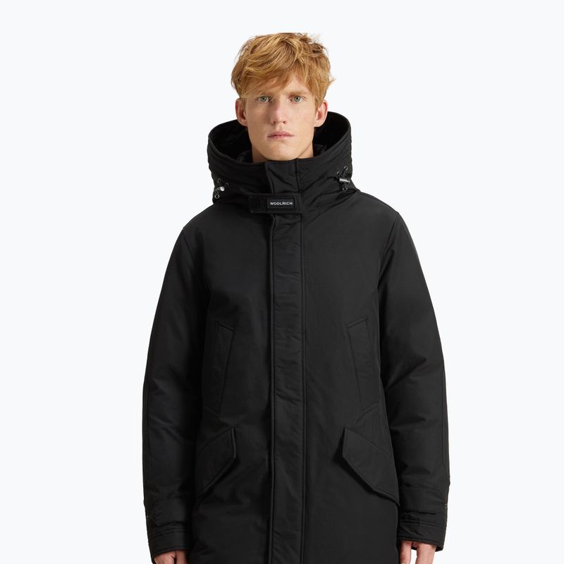 Куртка чоловіча Woolrich Polar High Collar Fur black 4