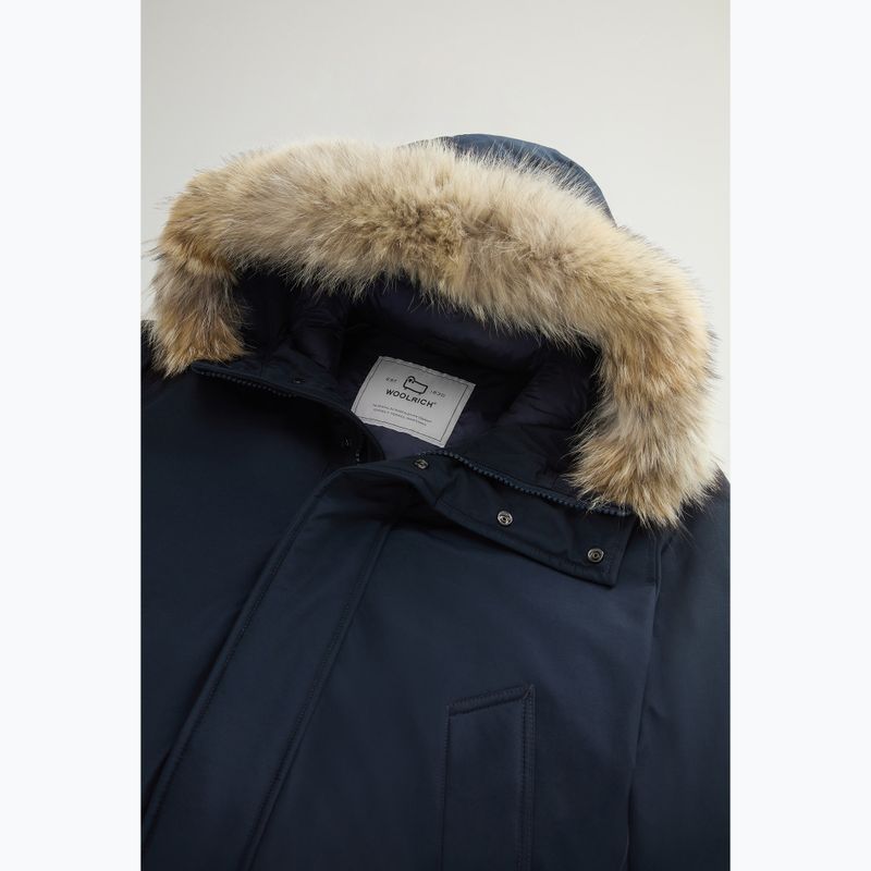 Куртка чоловіча Woolrich Polar High Collar Fur melton blue 7