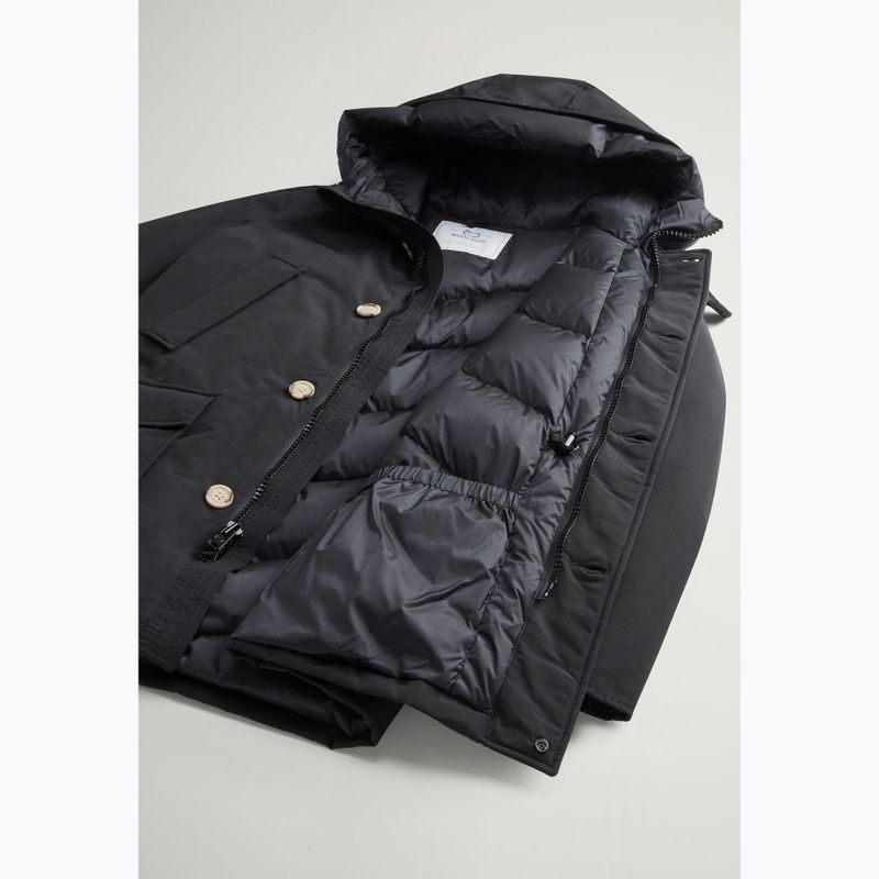 Куртка чоловіча Woolrich Polar High Collar black 7