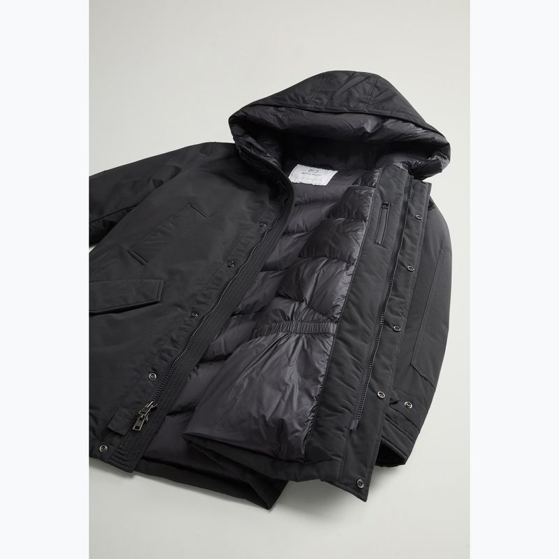 Куртка чоловіча Woolrich Polar High Collar black 8