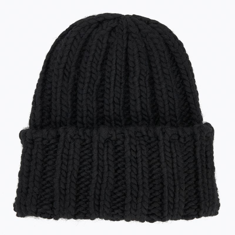 Шапка зимова жіноча Woolrich Chunky Beanie black 2