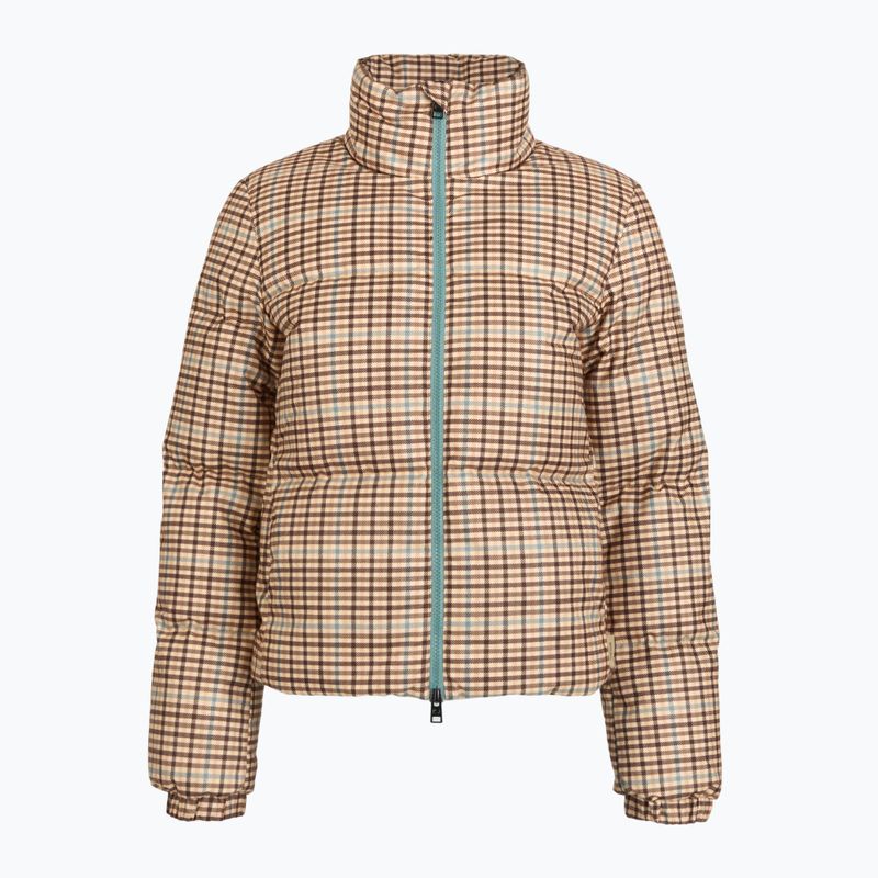Куртка жіноча Woolrich Printed Wool beige check