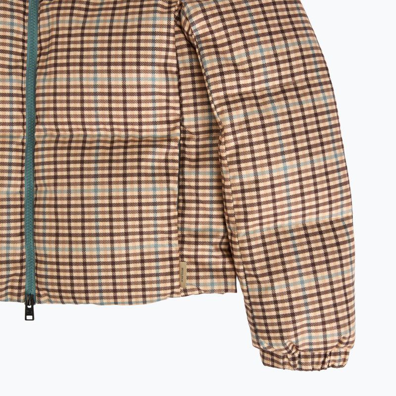 Жіноча куртка Woolrich Printed Wool beige check 4