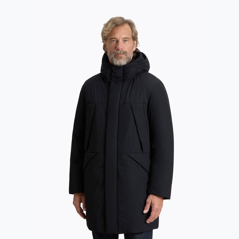 Куртка чоловіча Kurtka Woolrich Matt Stretch Teton Puffer black