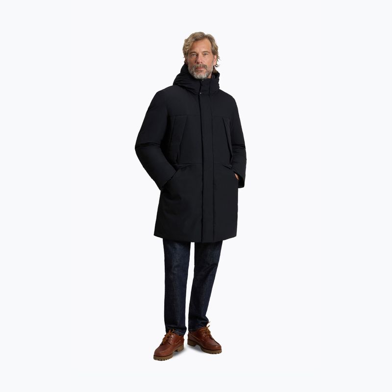Куртка чоловіча Kurtka Woolrich Matt Stretch Teton Puffer black 2