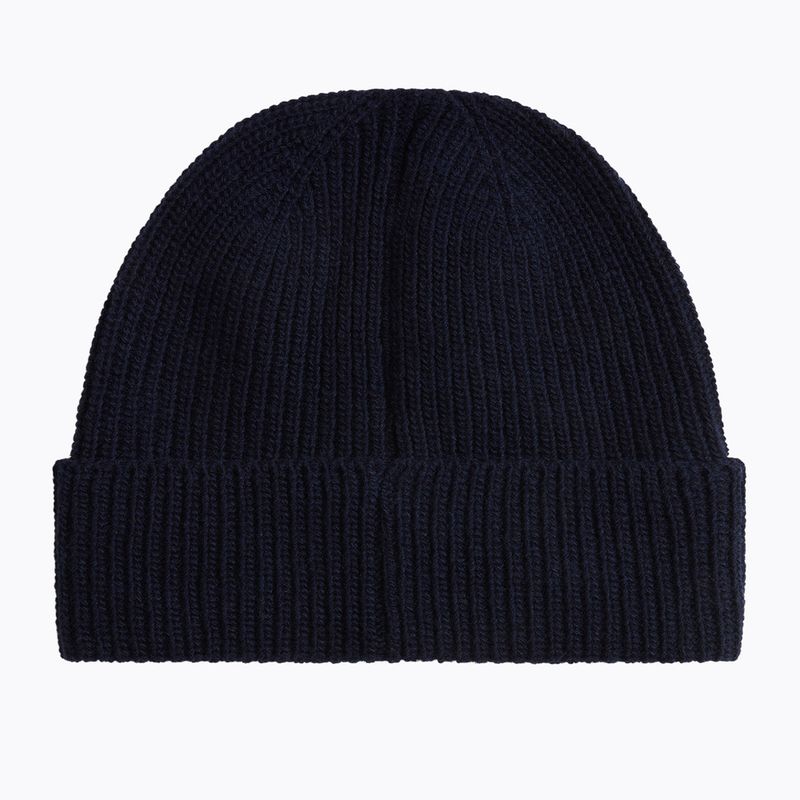 Шапка зимова чоловіча Woolrich Knitted Ribbed Beanie melton blue 2
