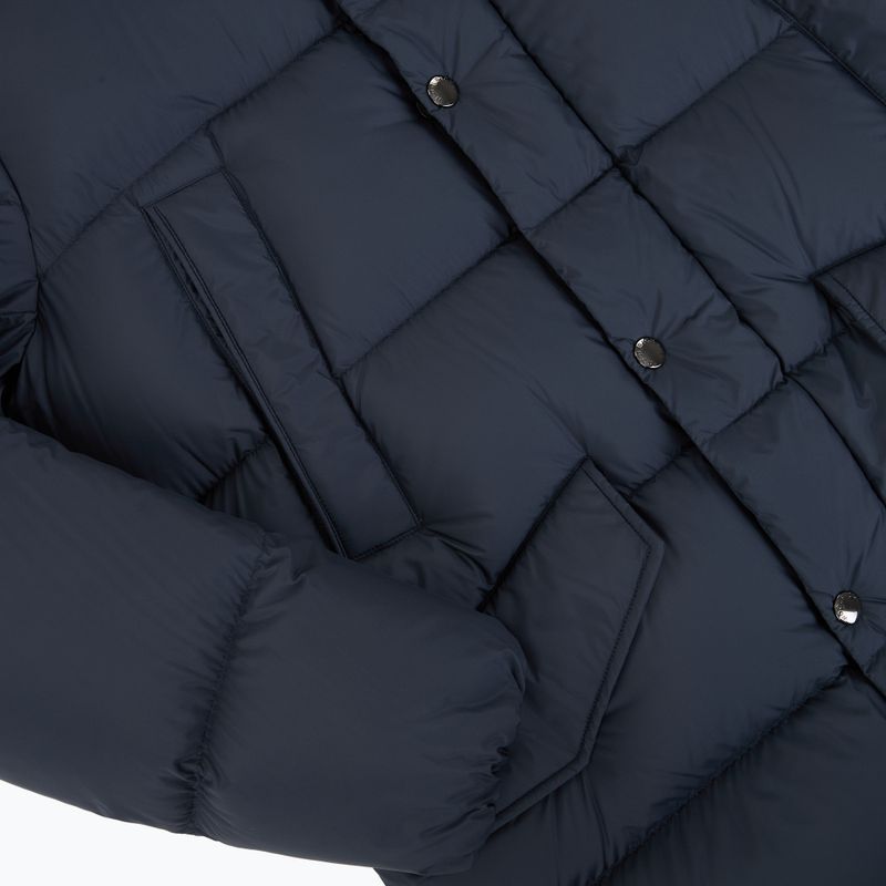 Куртка чоловіча Kurtka Woolrich Cloud Davis Parka melton blue 4
