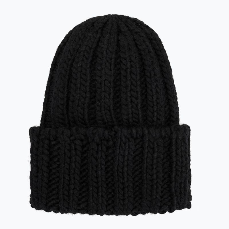 Шапка зимова жіноча Woolrich Chunky Beanie 2026 black 2