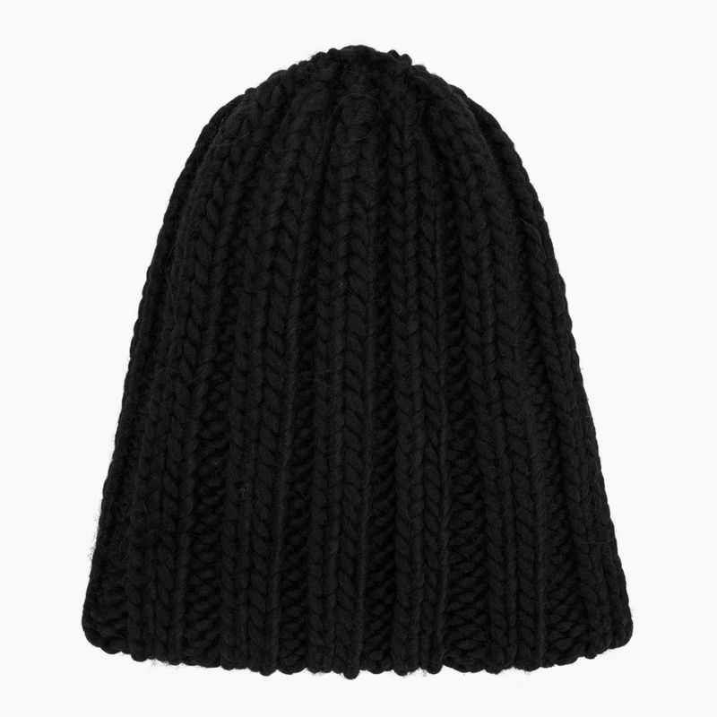 Шапка зимова жіноча Woolrich Chunky Beanie 2026 black 4