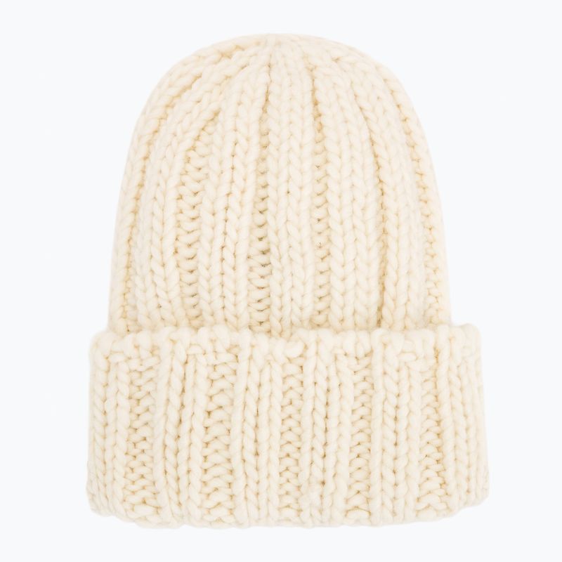 Шапка зимова жіноча Woolrich Chunky Beanie 2026 milky cream 2