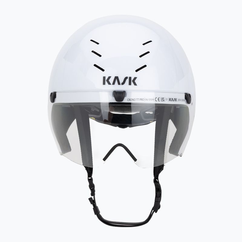 Шолом велосипедний KASK Bambino Pro white/clear 2