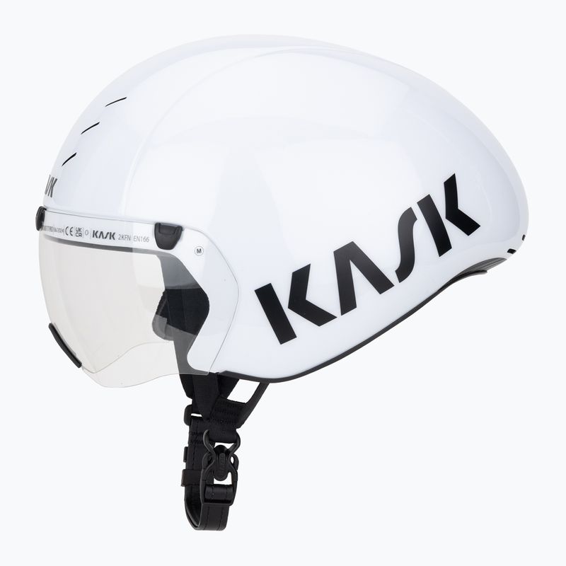 Шолом велосипедний KASK Bambino Pro white/clear 3