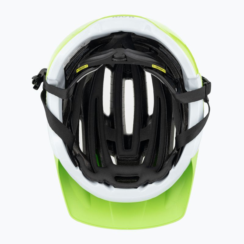 Велосипедний шолом KASK Caipi lime 5