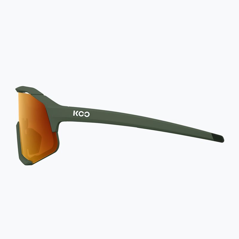 Окуляри сонцезахисні Koo Demos green matt/orange mirror 3