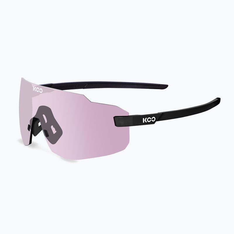 Окуляри сонцезахисні Koo САПernova black matt/photochromic pink