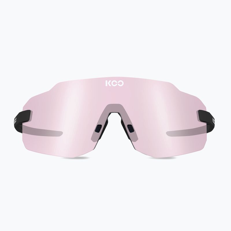 Окуляри сонцезахисні Koo САПernova black matt/photochromic pink 2