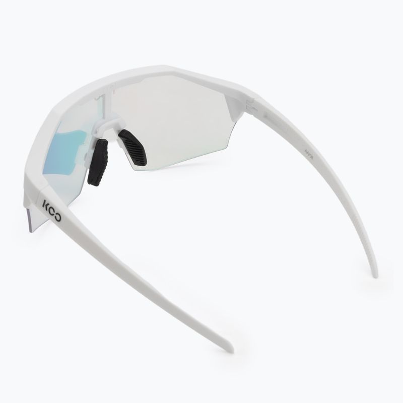 Окуляри сонцезахисні Koo Alibi white matt/photochromic fuchsia 2