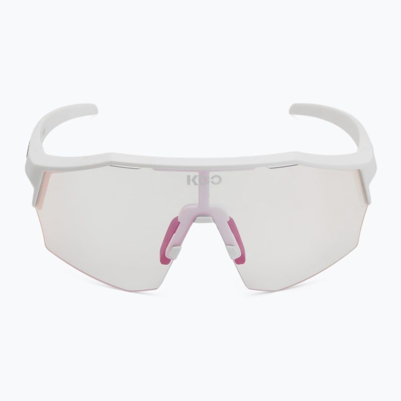 Окуляри сонцезахисні Koo Alibi white matt/photochromic fuchsia 3
