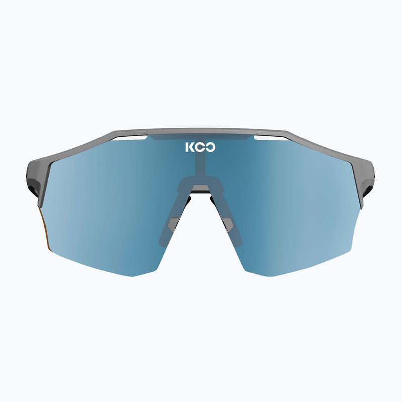 Окуляри сонцезахисні Koo Alibi grey matt/turquoise mirror 2