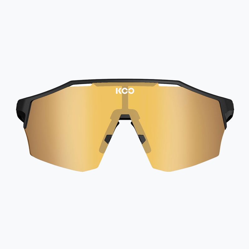Окуляри сонцезахисні Koo Alibi black matt/gold mirror 2