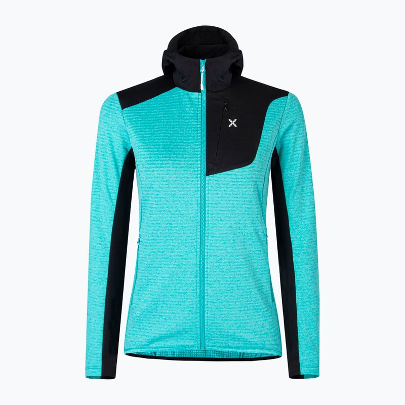 Кофта жіноча Montura Thermalgrid Pro Hoody Maglia care blue