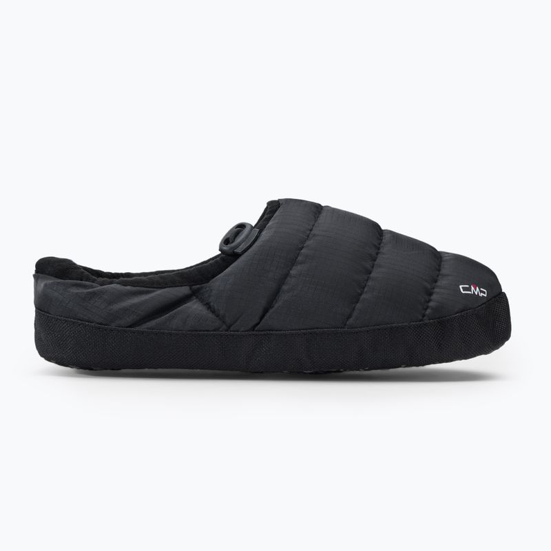 Тапочки жіночі CMP Lyinx Slipper чорні 30Q4676 2