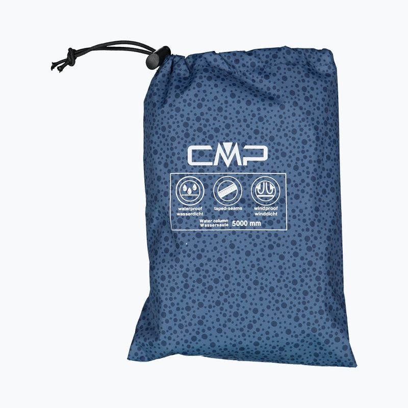 Куртка дощовик жіноча CMP Rain Fix темно-синя 31X7296/M926 4