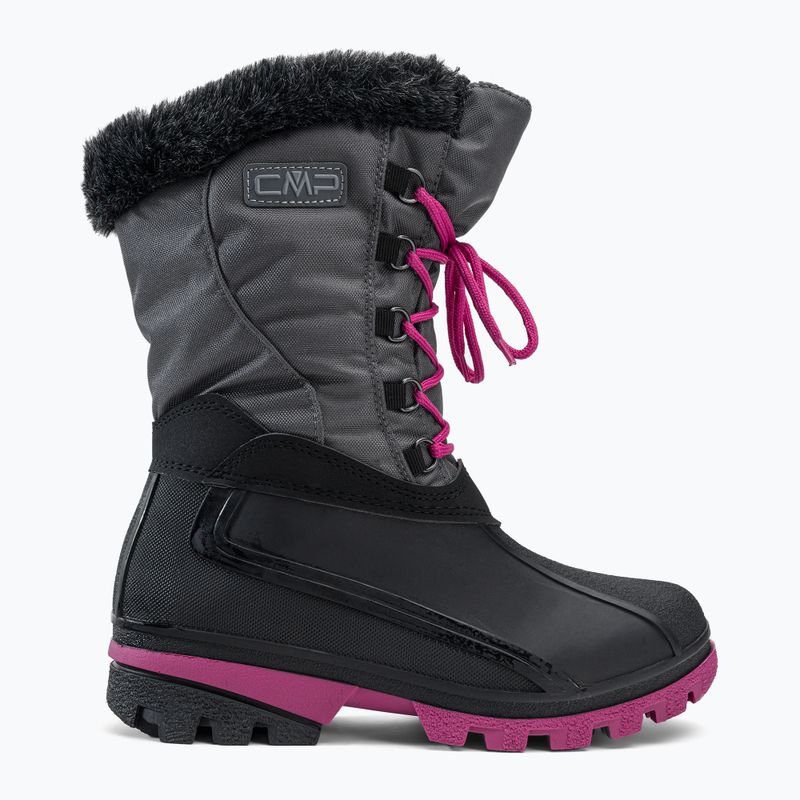 Черевики зимові дитячі CMP Polhanne Snowboots сірі 30Q4695 2