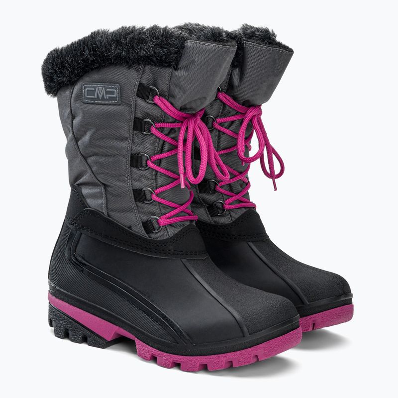 Черевики зимові дитячі CMP Polhanne Snowboots сірі 30Q4695 4