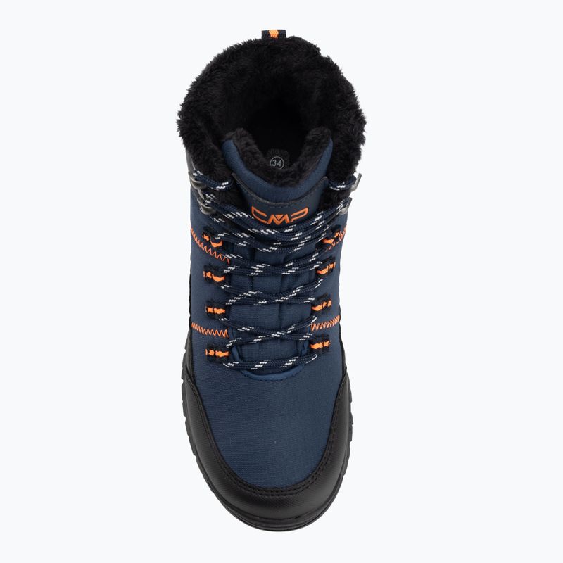Черевики зимові підліткові CMP Annuuk Snowboots Wp black/blue 5
