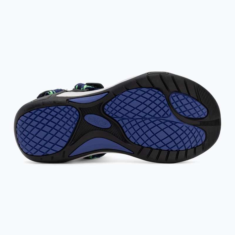Дитячі сандалі CMP Hamal b.blue/verde fluo 4