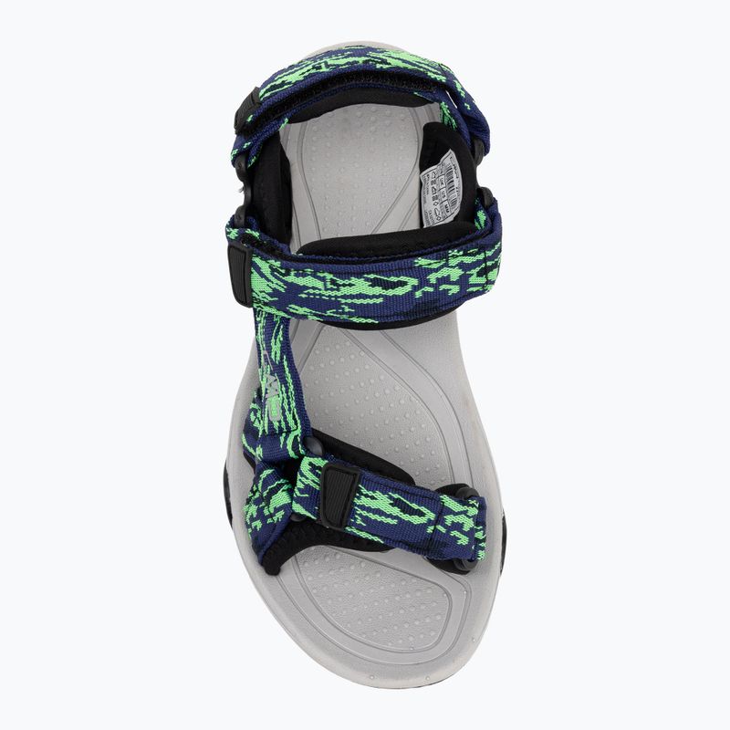 Дитячі сандалі CMP Hamal b.blue/verde fluo 5