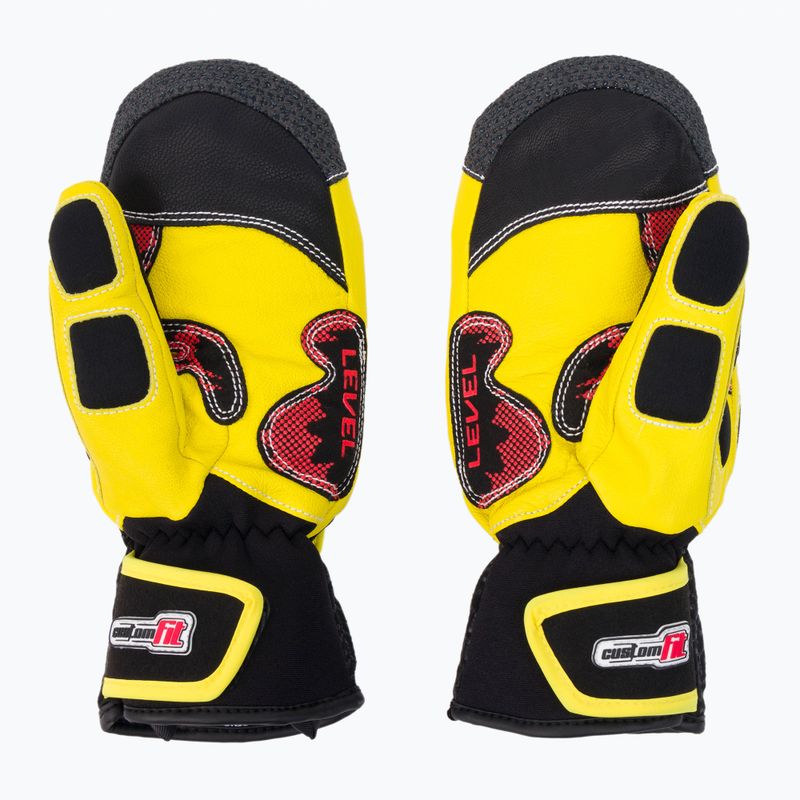 Рукавиці лижні дитячі  Level Worldcup Jr Cf Mitt жовті 4116 2