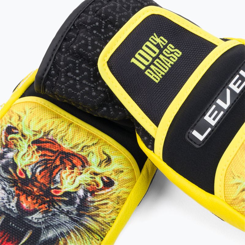 Рукавиці лижні дитячі  Level Worldcup Jr Cf Mitt жовті 4116 4