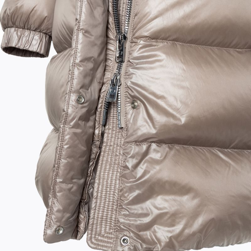 Куртка жіноча Woolrich Aliquippa Long Puffer light taupe 6