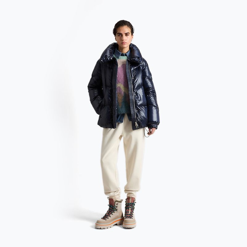 Куртка жіноча Woolrich Aliquippa Puffer melton blue 2