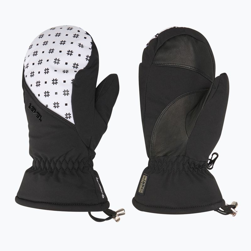Рукавиці гірськолижні жіночі Level Mummies Mitt black/white