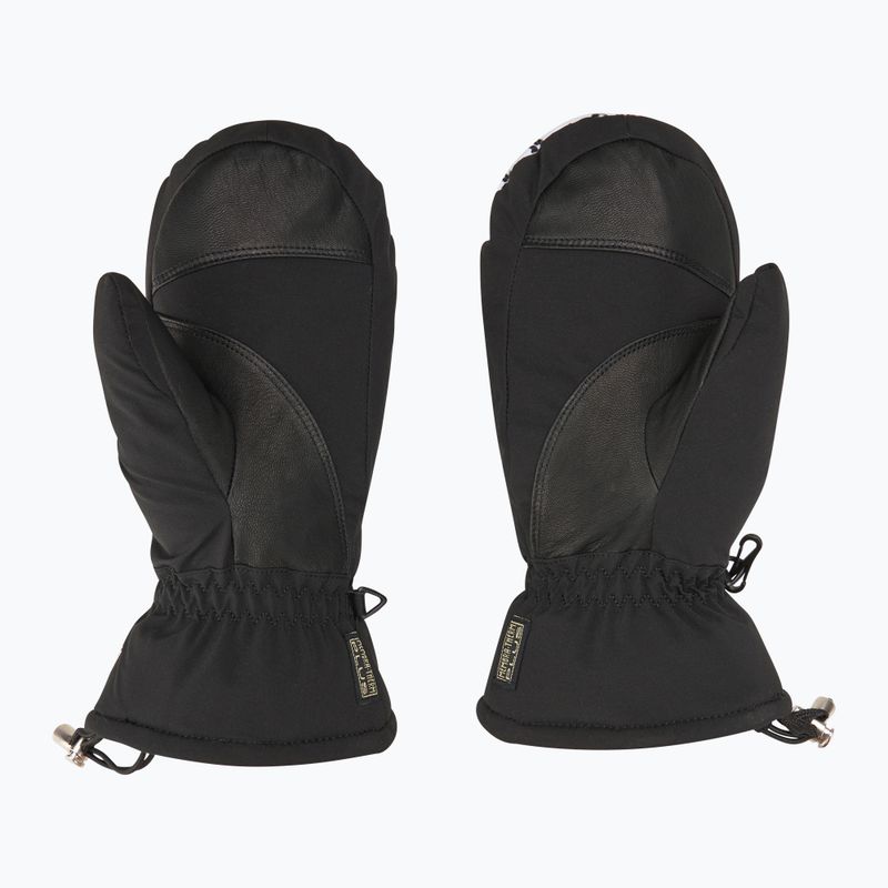 Рукавиці гірськолижні жіночі Level Mummies Mitt black/white 3