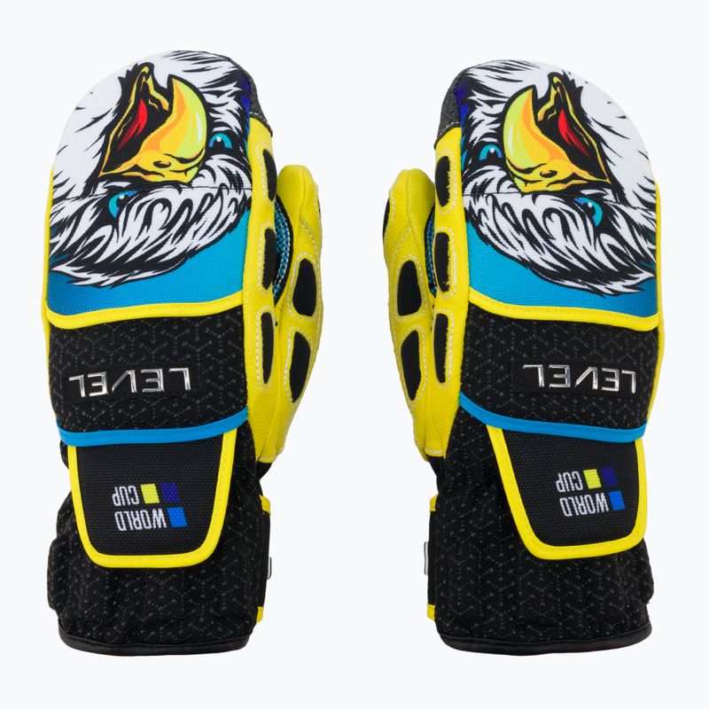 Рукавиці лижні дитячі Level Worldcup CF Mitt жовті 4117JM.66 3