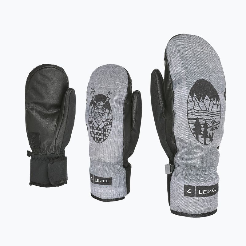 Рукавиці лижні Level Vertigo Pro Mitt dark 6