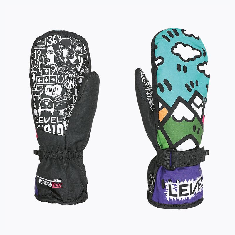 Рукавиці лижні дитячі Level Junior Mitt фіолетові 4152JM 8