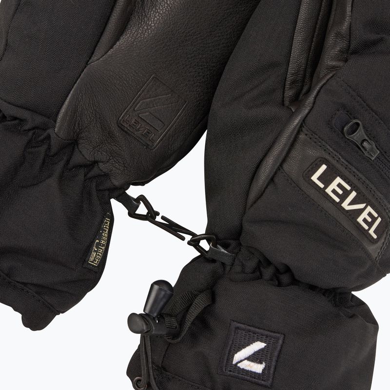 Рукавиці гірськолижні Level Switchback Mitt black 5