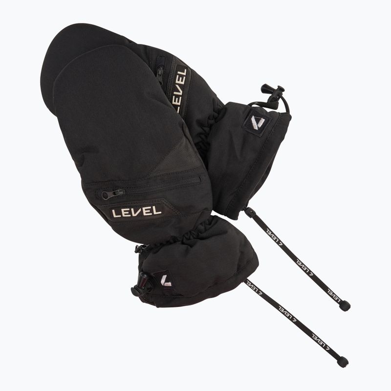 Рукавиці гірськолижні Level Switchback Mitt black 6