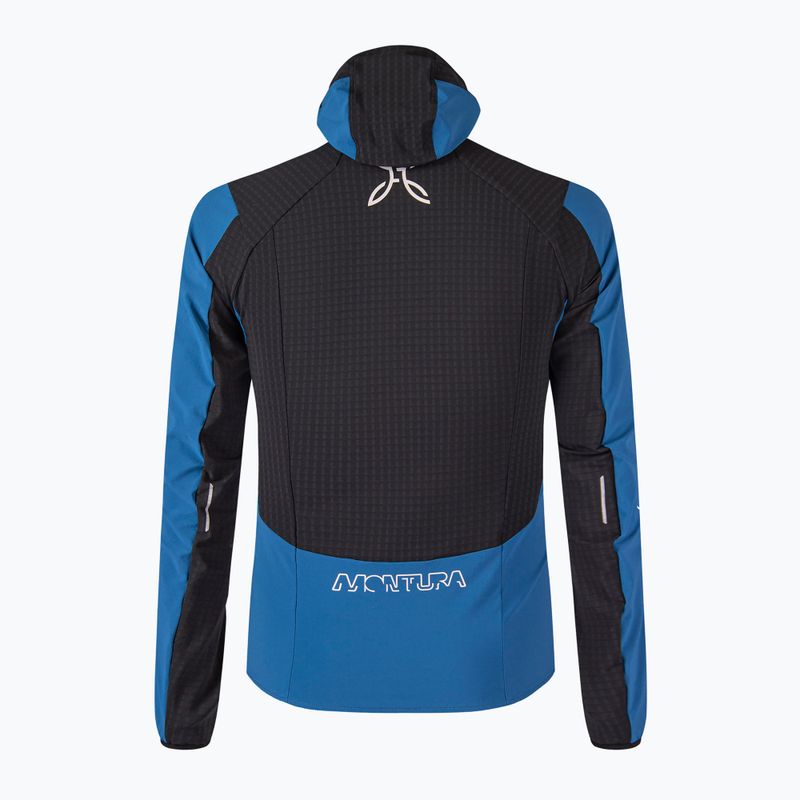 Куртка чоловіча Montura Ski Style Hoody deep blue/mandarino 2