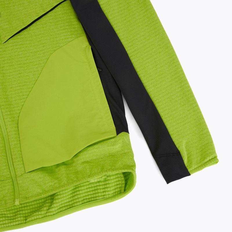 Чоловічий світшот Montura Thermal Grid 2 Maglia лаймовий зелений 4