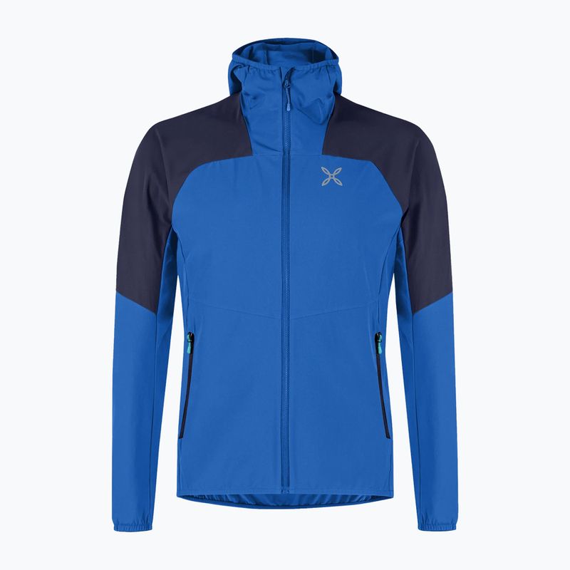 Куртка чоловіча Montura Rise Hooded b.blue/graphite blue