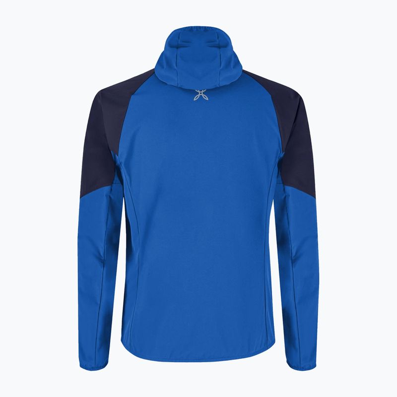 Куртка чоловіча Montura Rise Hooded b.blue/graphite blue 2