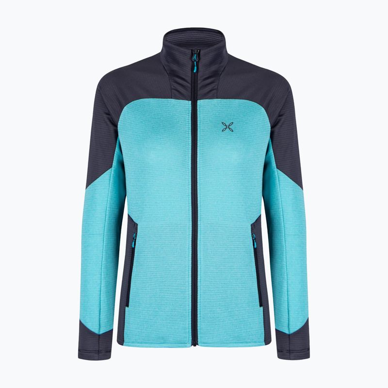 Кофта жіноча Montura Rise Maglia turquoise/graphite blue 7